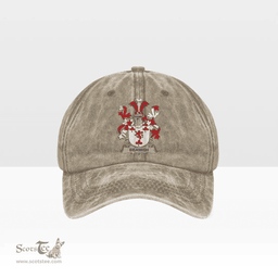 Irish Beamish Coat of Arms Family Crest Ireland Denim Cap