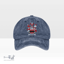 Irish Blacke Coat of Arms Family Crest Ireland Denim Cap