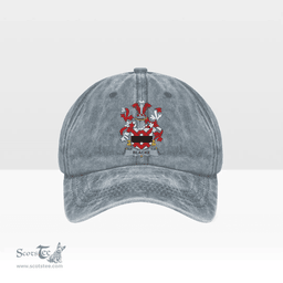 Irish Blacke Coat of Arms Family Crest Ireland Denim Cap