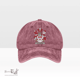 Irish Delamere Coat of Arms Family Crest Ireland Denim Cap