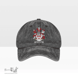 Irish Delamere Coat of Arms Family Crest Ireland Denim Cap
