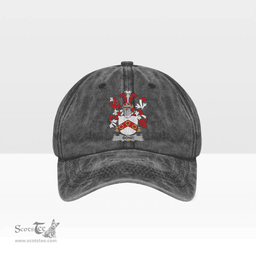 Irish Bond Coat of Arms Family Crest Ireland Denim Cap
