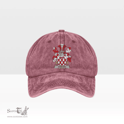 Irish Armory Coat of Arms Family Crest Ireland Denim Cap