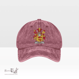 Irish Barby Coat of Arms Family Crest Ireland Denim Cap