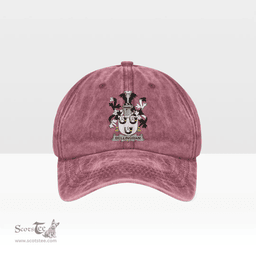 Irish Bellingham Coat of Arms Family Crest Ireland Denim Cap