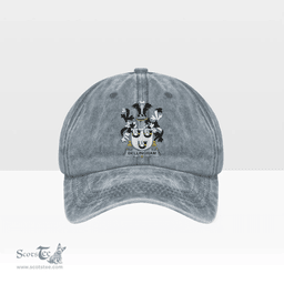 Irish Bellingham Coat of Arms Family Crest Ireland Denim Cap