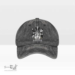 Irish Bellingham Coat of Arms Family Crest Ireland Denim Cap
