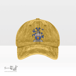 Irish Bevens Coat of Arms Family Crest Ireland Denim Cap