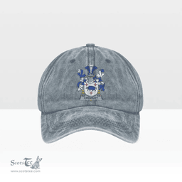 Irish Crowley or O Crouley Coat of Arms Family Crest Ireland Denim Cap