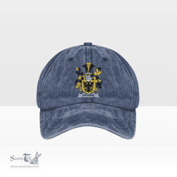 Irish Browne Coat of Arms Family Crest Ireland Denim Cap