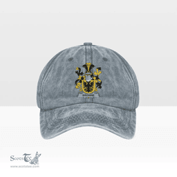 Irish Browne Coat of Arms Family Crest Ireland Denim Cap