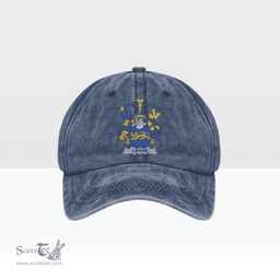 Irish Carrie or O Carrie Coat of Arms Family Crest Ireland Denim Cap