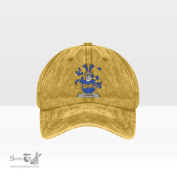 Irish Carrie or O Carrie Coat of Arms Family Crest Ireland Denim Cap