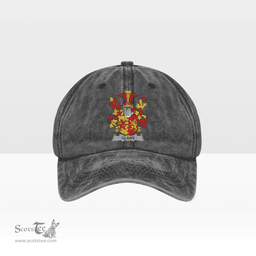 Irish Clary or O Clary. Coat of Arms Family Crest Ireland Denim Cap