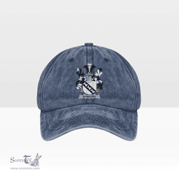 Irish Bunbury Coat of Arms Family Crest Ireland Denim Cap