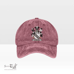 Irish Bunbury Coat of Arms Family Crest Ireland Denim Cap