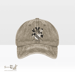 Irish Bunbury Coat of Arms Family Crest Ireland Denim Cap