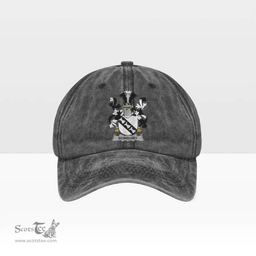 Irish Bunbury Coat of Arms Family Crest Ireland Denim Cap