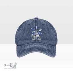 Irish Coey or McCoey Coat of Arms Family Crest Ireland Denim Cap