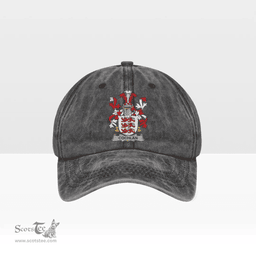 Irish Cochlan or McCoughlan Coat of Arms Family Crest Ireland Denim Cap