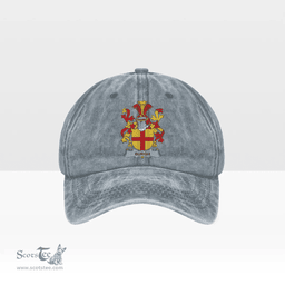 Irish Burgh Coat of Arms Family Crest Ireland Denim Cap