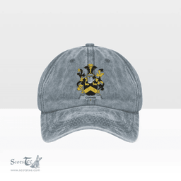 Irish Curnin or O Curneen Coat of Arms Family Crest Ireland Denim Cap