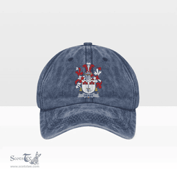 Irish Deasy Coat of Arms Family Crest Ireland Denim Cap