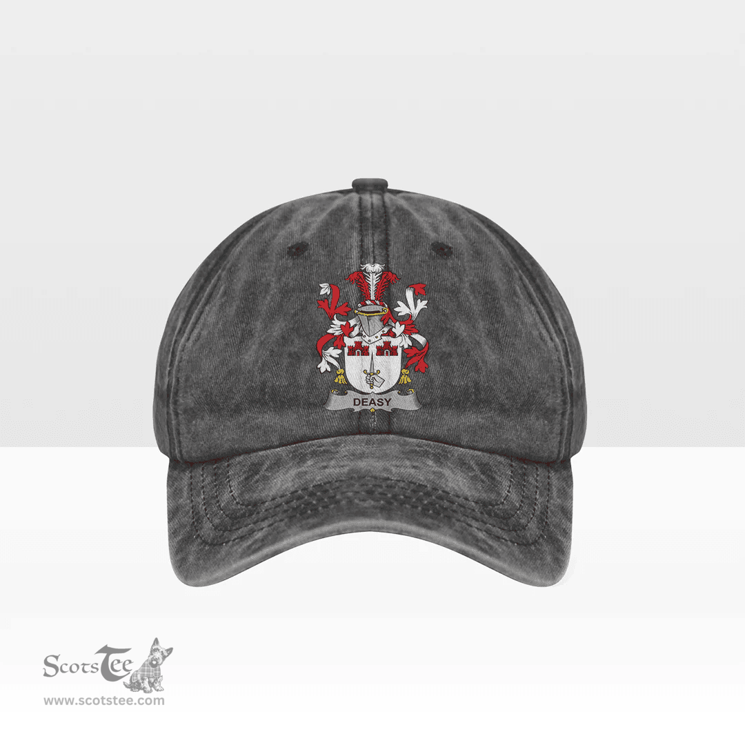 Irish Deasy Coat of Arms Family Crest Ireland Denim Cap