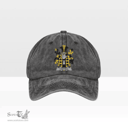 Irish Castell Coat of Arms Family Crest Ireland Denim Cap