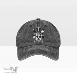Irish Cantelow (e) Coat of Arms Family Crest Ireland Denim Cap