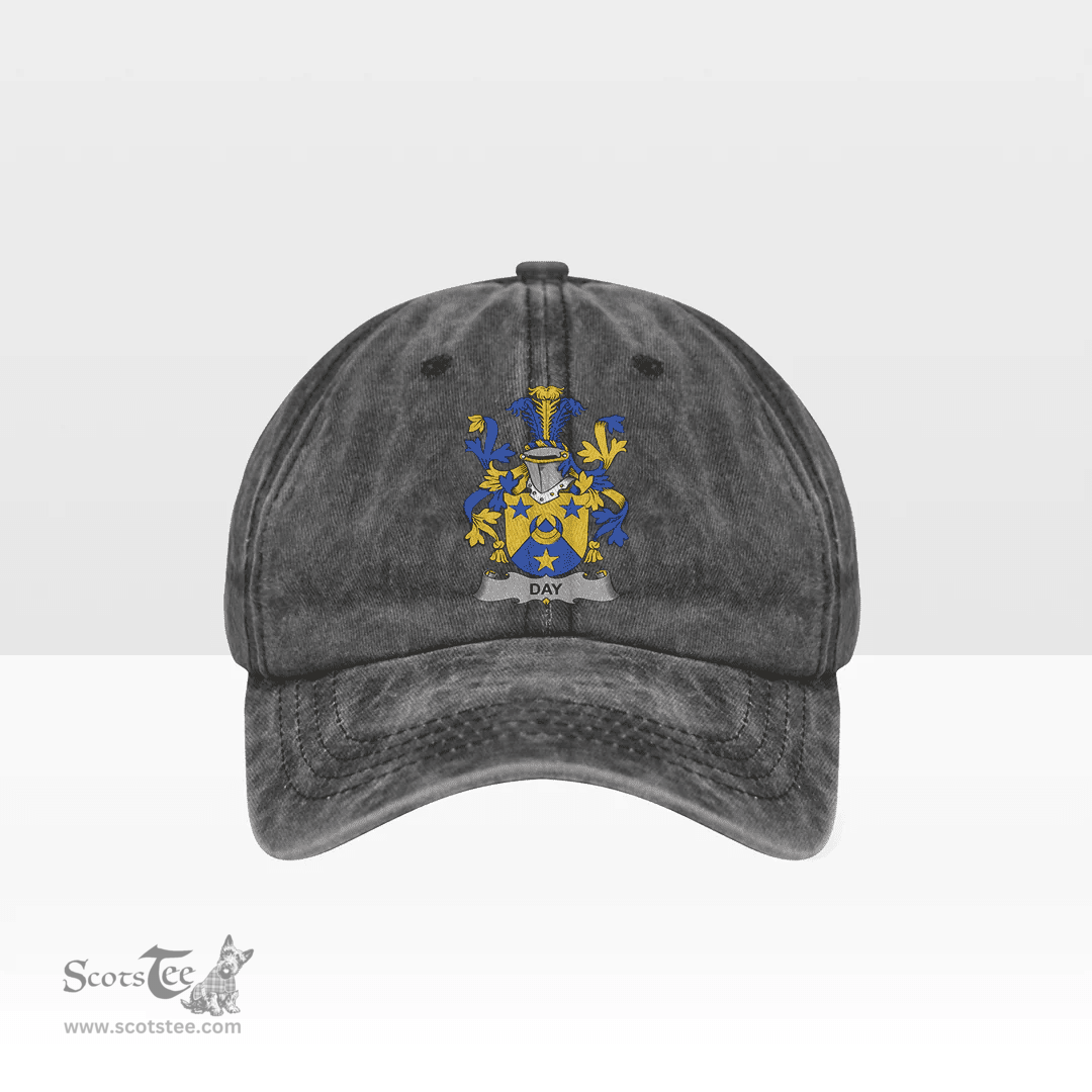 Irish Day Coat of Arms Family Crest Ireland Denim Cap