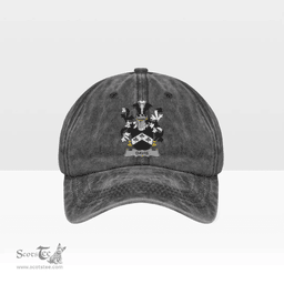 Irish Davis Coat of Arms Family Crest Ireland Denim Cap