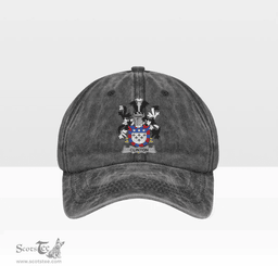 Irish Clinton Coat of Arms Family Crest Ireland Denim Cap