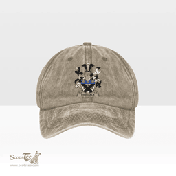 Irish Drisdale Coat of Arms Family Crest Ireland Denim Cap