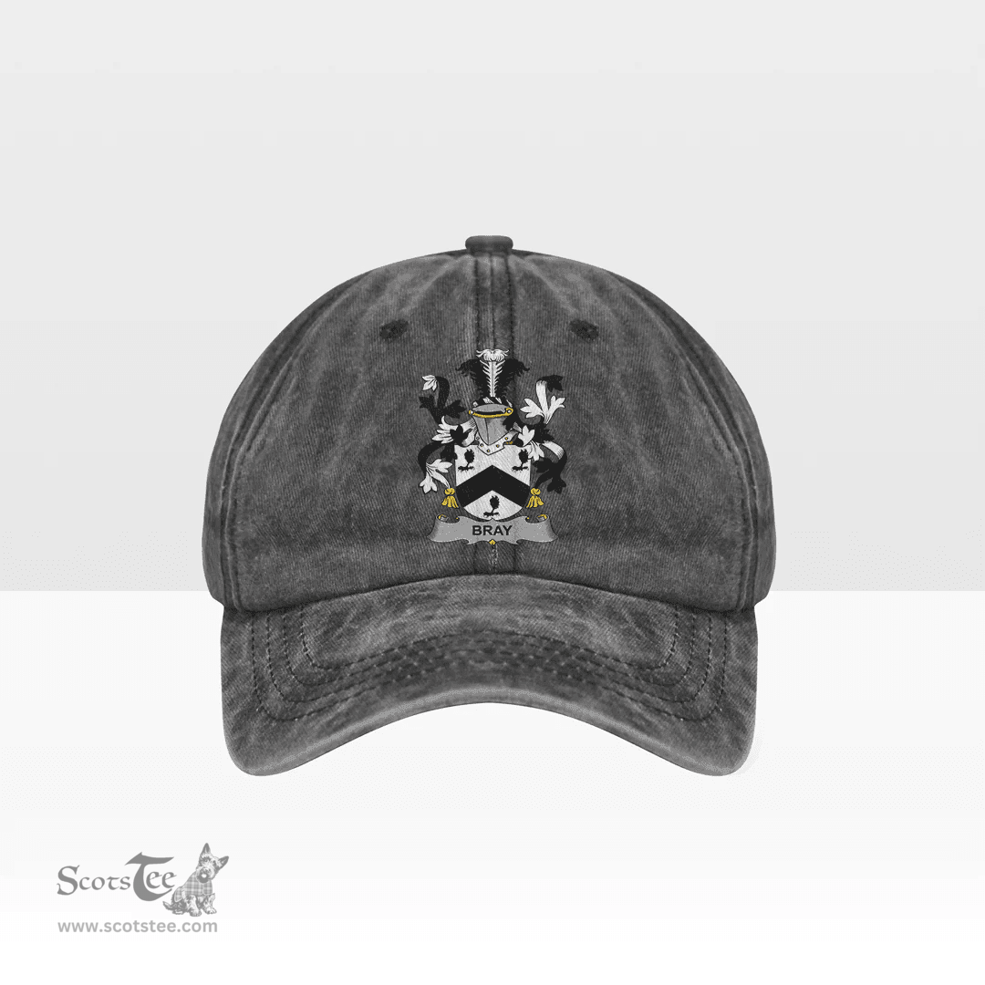 Irish Bray or McBray Coat of Arms Family Crest Ireland Denim Cap