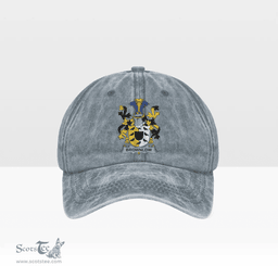 Irish Brownlow Coat of Arms Family Crest Ireland Denim Cap