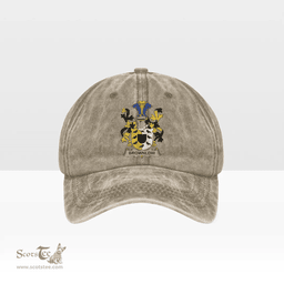 Irish Brownlow Coat of Arms Family Crest Ireland Denim Cap