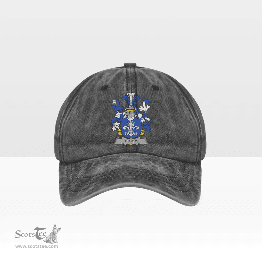 Irish Digby Coat of Arms Family Crest Ireland Denim Cap