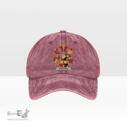 Irish Broder or O Broder Coat of Arms Family Crest Ireland Denim Cap