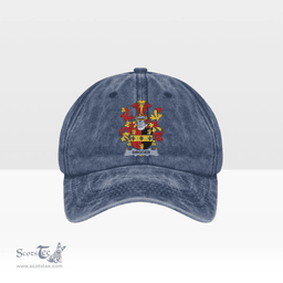 Irish Broder or O Broder Coat of Arms Family Crest Ireland Denim Cap