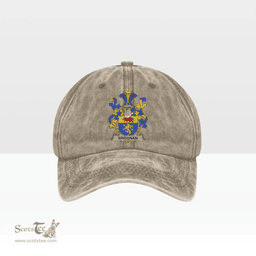 Irish Brosnan or O Brosnan Coat of Arms Family Crest Ireland Denim Cap