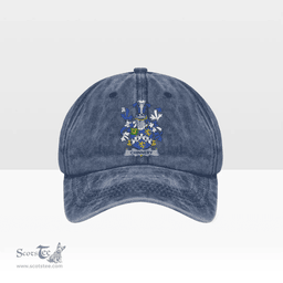 Irish Chinnery Coat of Arms Family Crest Ireland Denim Cap