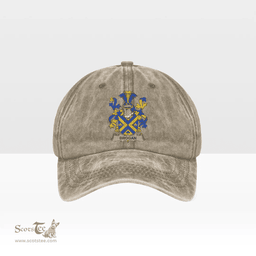 Irish Brogan or O Brogan Coat of Arms Family Crest Ireland Denim Cap