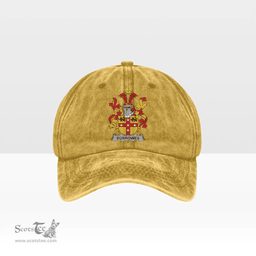Irish Burrowes Coat of Arms Family Crest Ireland Denim Cap