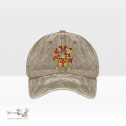 Irish Burrowes Coat of Arms Family Crest Ireland Denim Cap