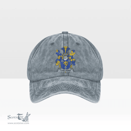 Irish Culligan or McColgan Coat of Arms Family Crest Ireland Denim Cap