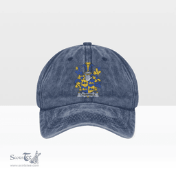 Irish Cromwell Coat of Arms Family Crest Ireland Denim Cap