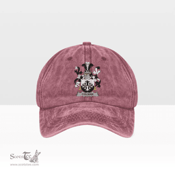 Irish Colman or McColman Coat of Arms Family Crest Ireland Denim Cap