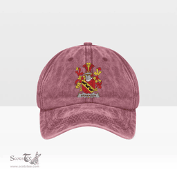Irish Brabazon Coat of Arms Family Crest Ireland Denim Cap