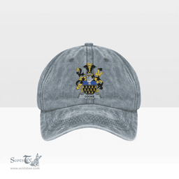 Irish Cooke Coat of Arms Family Crest Ireland Denim Cap